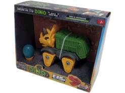 Monta Tu Dino Camión De La Basura Verde, Amarillo Y Gris Con Herramienta -Niños Juguetes Tienda 1999965247g02