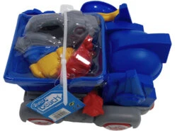 Camión Volquete Azul Con Accesorios Playa -Niños Juguetes Tienda 1999965277g01