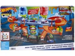 Hot Wheels City Mega Torre Lavado De Coches Mattel HDP05 -Niños Juguetes Tienda 1999965768g05