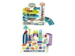 Súper Parking 4 Plantas Y 6 Coches 4 Súper Parking 4 Plantas Y 6 Coches -Niños Juguetes Tienda 1999965867g02