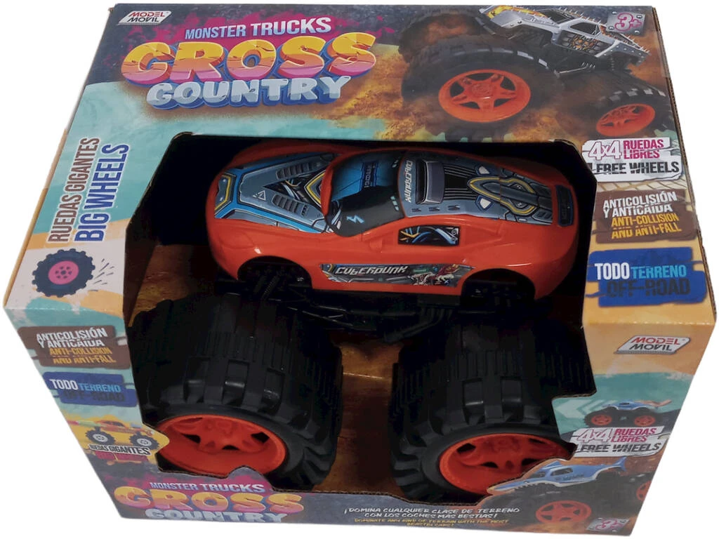 Coche Friccion Cross Country Naranja 26 cm. Coche Friccion Cross Country Naranja 26 Cm. -Niños Juguetes Tienda 1999966021g01