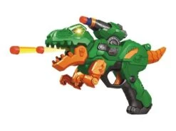 Dinosaurio Verde Lanza Dardos Con 6 Dardos