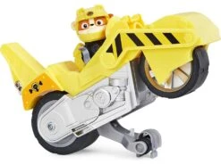 SPIN MASTER Patrulla Canina Moto Pups Rubble Deluxe Vehicle 6060543 -Niños Juguetes Tienda 1999966360g02