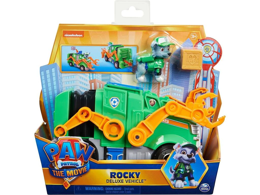 Patrulla Canina The Movie Rocky Deluxe Vehicle Spin Master 6061909 Patrulla Canina The Movie Rocky Deluxe Vehicle Spin Master 6061909 -Niños Juguetes Tienda 1999966383g01