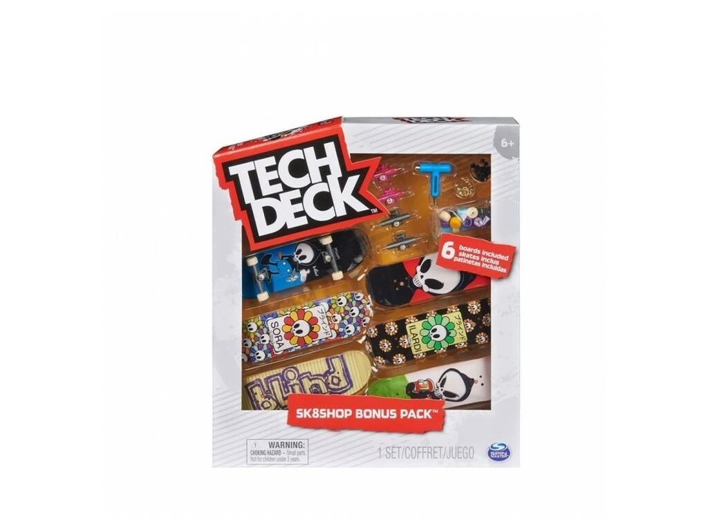 Tech Deck Skate Shop Bonus Pack Spin Master 6028845 Tech Deck Skate Shop Bonus Pack Spin Master 6028845 -Niños Juguetes Tienda 1999966408g01
