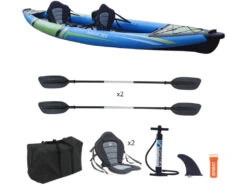 Kayak 2 Plazas Kohala Hawk 385 Híbrido 385 Cm. Ociotrends KHD385 -Niños Juguetes Tienda 1999966952g01