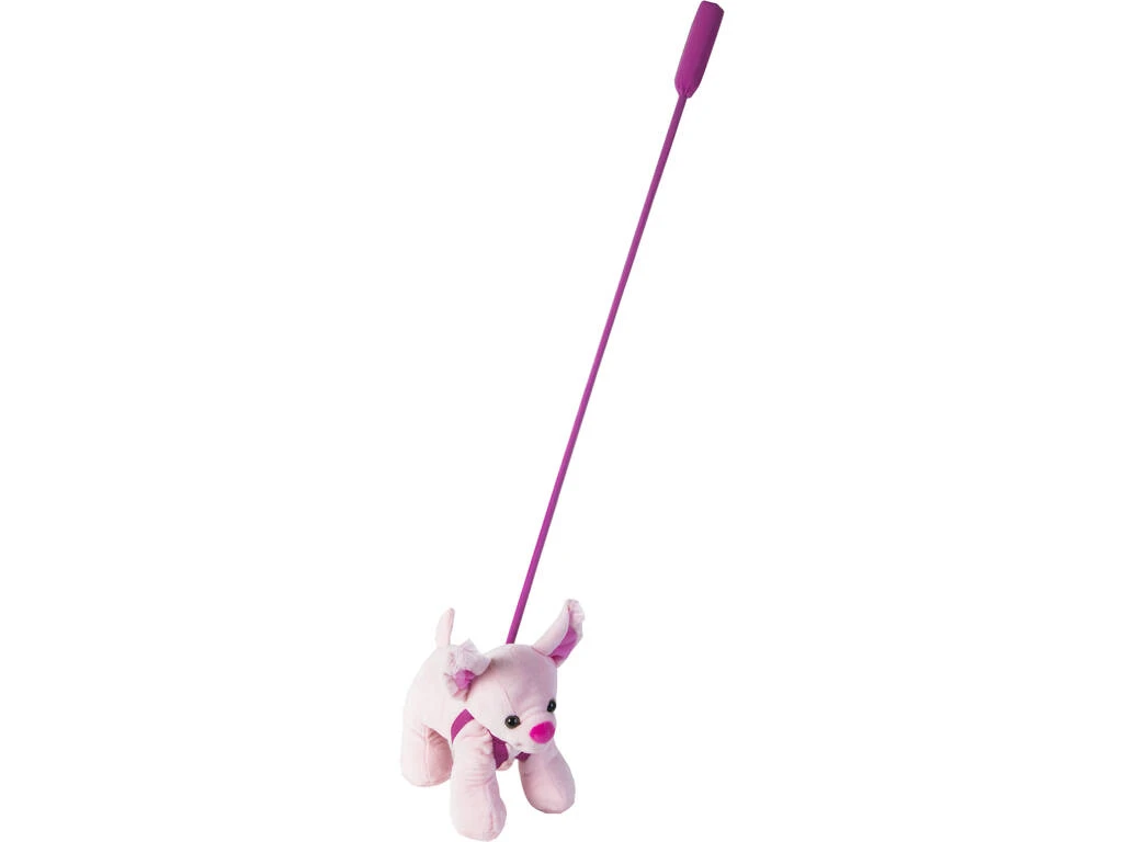 Perro Peluche Rosa con Palo Perro Peluche Rosa Con Palo -Niños Juguetes Tienda 1999967252g00