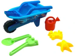 Set Carretilla Azul 3D Animales Marinos 6 Piezas De Diverbeach