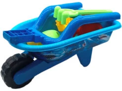 Set Carretilla Azul 3D Animales Marinos 6 Piezas De Diverbeach -Niños Juguetes Tienda 1999967270g02