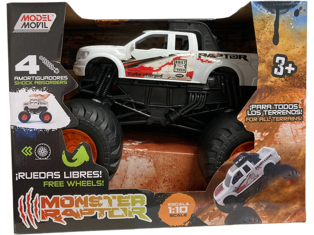 Coche Big Foot Monster Raptor 1:10 Coche Big Foot Monster Raptor 1:10 -Niños Juguetes Tienda 1999967886g01