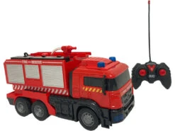 Radio Control Robotcamión Bomberos Transformable