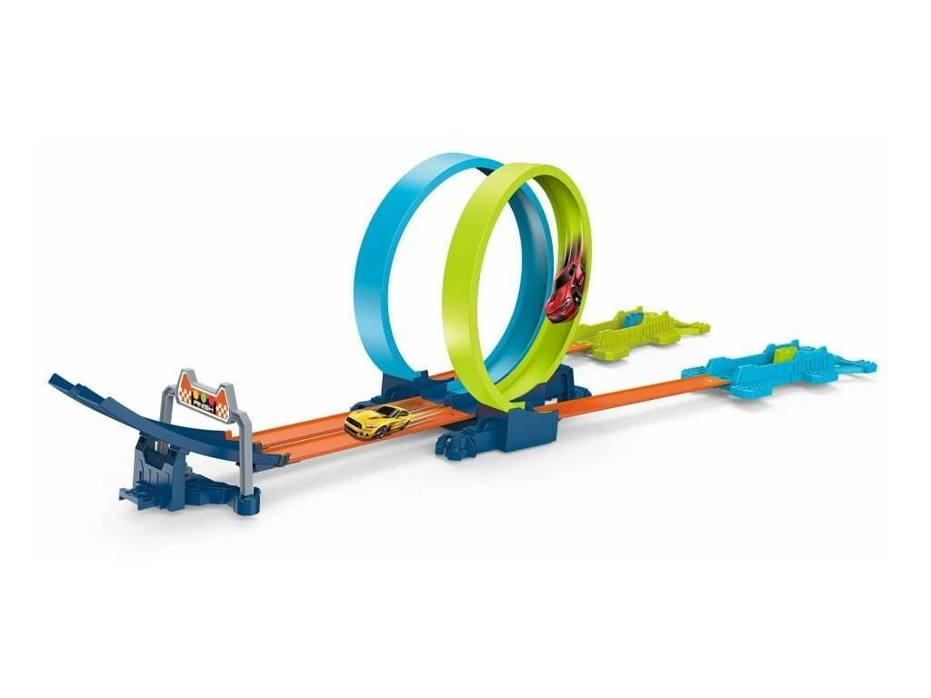 Pista Looping Lanzadera con 2 Coches Pista Looping Lanzadera Con 2 Coches -Niños Juguetes Tienda 1999967898g01
