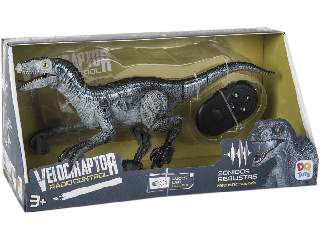 Radio Control Infantil Velociraptor con Luces y Sonidos Radio Control Infantil Velociraptor Con Luces Y Sonidos -Niños Juguetes Tienda 1999967900g01