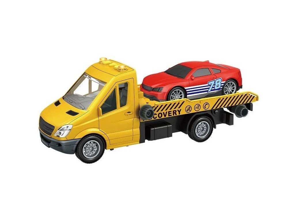 Vehículos Especiales Pack Grúa con Coche Rojo Vehículos Especiales Pack Grúa Con Coche Rojo -Niños Juguetes Tienda 1999967955g00