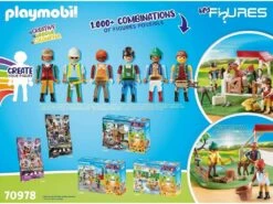 Playmobil My Figures Rancho De Caballo 70978 -Niños Juguetes Tienda 1999968195g03
