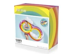 Flotador Hinchable Rainbow Dreams Double Swim Tube De 186x116 Cm. Bestway 43648 -Niños Juguetes Tienda 1999968380g01