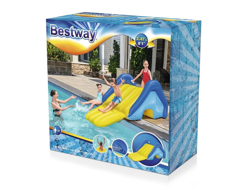 Tobogán Hinchable Giant Pool Water Slide de 247x124x100 cm. Bestway 52453 Tobogán Hinchable Giant Pool Water Slide De 247x124x100 Cm. Bestway 52453 -Niños Juguetes Tienda 1999968381g01
