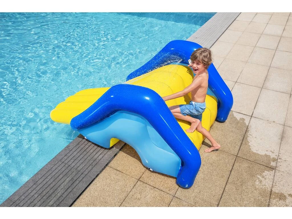 Tobogán Hinchable Giant Pool Water Slide de 247x124x100 cm. Bestway 52453 Tobogán Hinchable Giant Pool Water Slide De 247x124x100 Cm. Bestway 52453 -Niños Juguetes Tienda 1999968381g14