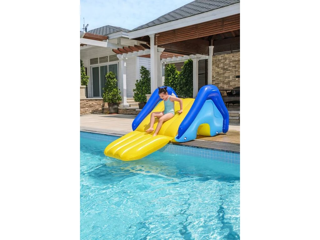 Tobogán Hinchable Giant Pool Water Slide de 247x124x100 cm. Bestway 52453 Tobogán Hinchable Giant Pool Water Slide De 247x124x100 Cm. Bestway 52453 -Niños Juguetes Tienda 1999968381g16