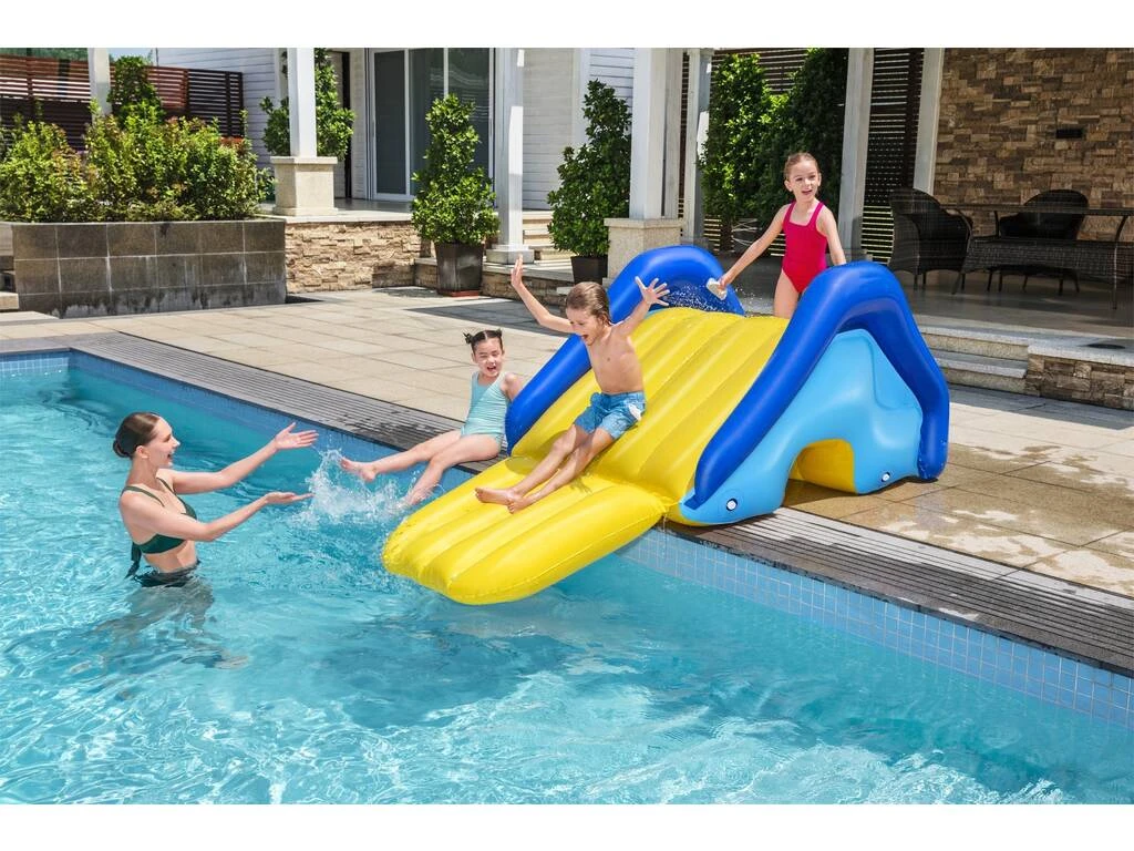 Tobogán Hinchable Giant Pool Water Slide de 247x124x100 cm. Bestway 52453 Tobogán Hinchable Giant Pool Water Slide De 247x124x100 Cm. Bestway 52453 -Niños Juguetes Tienda 1999968381g17