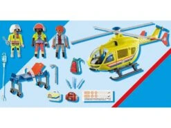 Playmobil City Life Helicoptero De Rescate 71203 -Niños Juguetes Tienda 1999968564g04