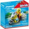 Playmobil City Life Moto De Emergencias Con Luz Intermitente 71205