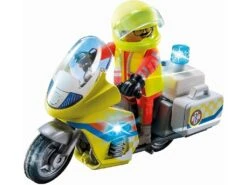 Playmobil City Life Moto De Emergencias Con Luz Intermitente 71205 -Niños Juguetes Tienda 1999968566g03