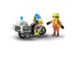 Playmobil City Life Moto De Emergencias Con Luz Intermitente 71205 -Niños Juguetes Tienda 1999968566g06