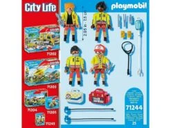 Playmobil City Life Equipo De Rescate 71244 -Niños Juguetes Tienda 1999968567g04