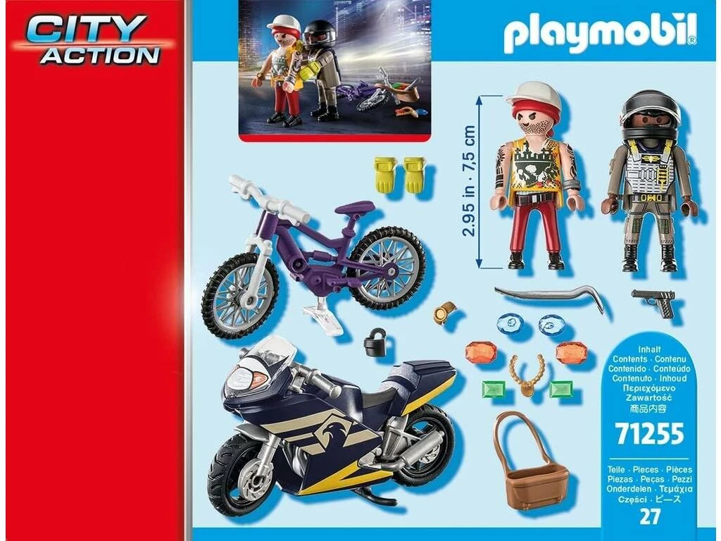 Playmobil Starter Pack Fuerzas Especiales y Ladrón 71255 Playmobil Starter Pack Fuerzas Especiales Y Ladrón 71255 -Niños Juguetes Tienda 1999968596g03