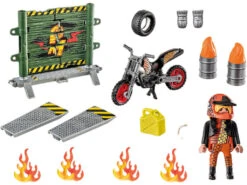 Playmobil Starter Pack Stunt Show Moto Con Pared De Fuego 71256 5 Playmobil Starter Pack Stunt Show Moto Con Pared De Fuego 71256 -Niños Juguetes Tienda 1999968597g03