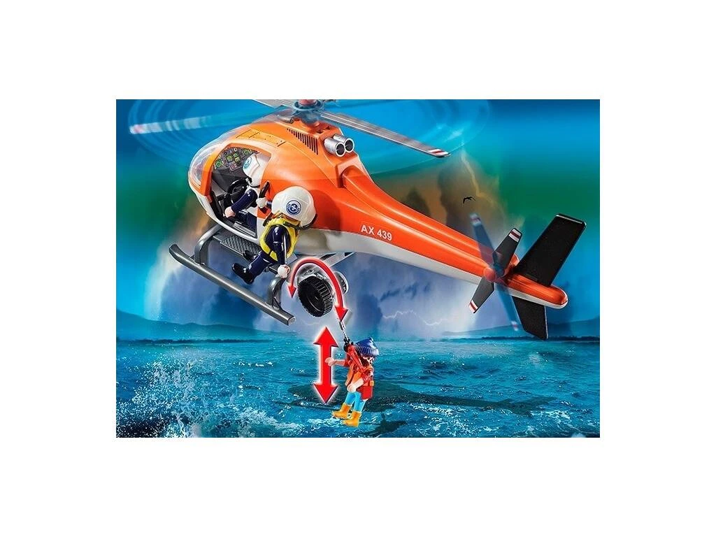Playmobil Rescue Action Mision de Rescate Marítimo 70491 Playmobil Rescue Action Mision De Rescate Marítimo 70491 -Niños Juguetes Tienda 1999968727g01