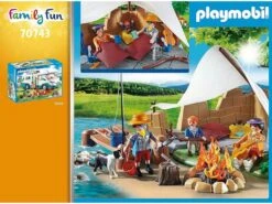 Playmobil Family Fun Familia De Acampada 70743 4 Playmobil Family Fun Familia De Acampada 70743 -Niños Juguetes Tienda 1999968742g02
