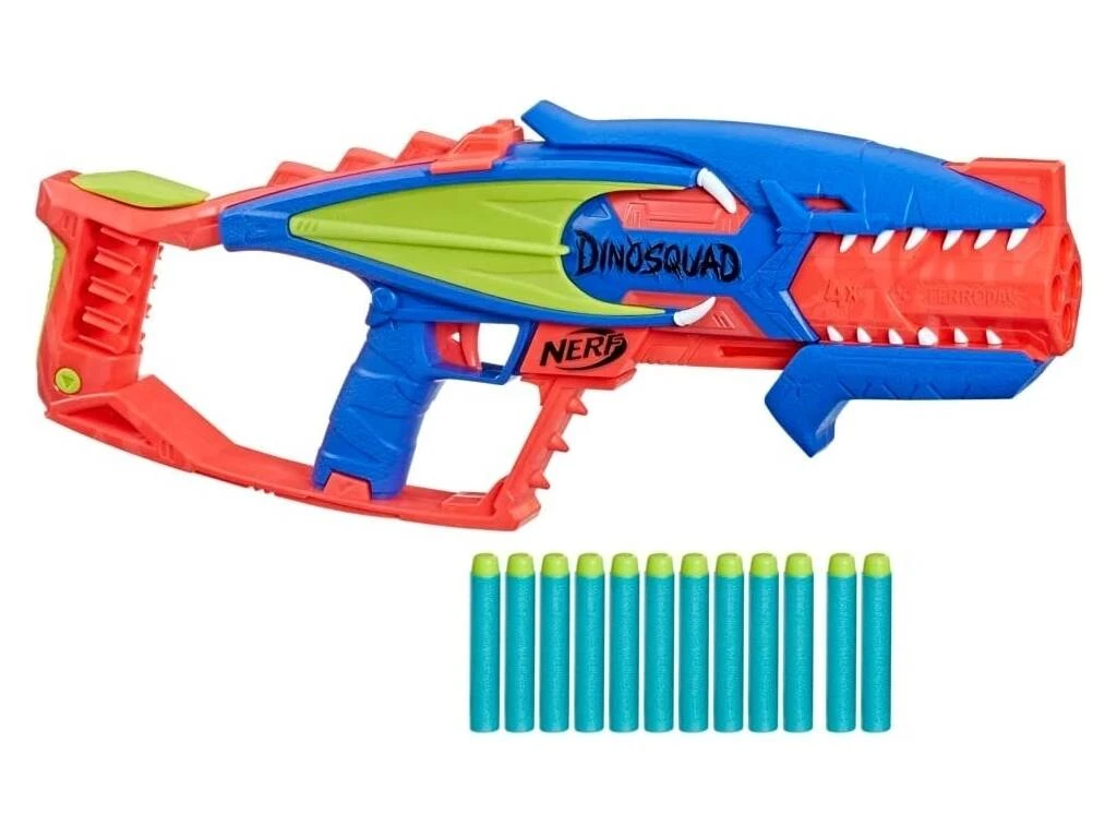 Nerf Dinosquad Terrodak Hasbro F6313 Nerf Dinosquad Terrodak Hasbro F6313 -Niños Juguetes Tienda 1999968862g00