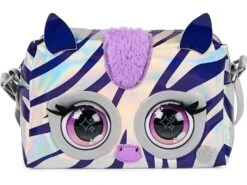 Purse Pets Bolso Interactivo Metálico Rebel Stripez Spin Master 6066464 -Niños Juguetes Tienda 1999969192g03