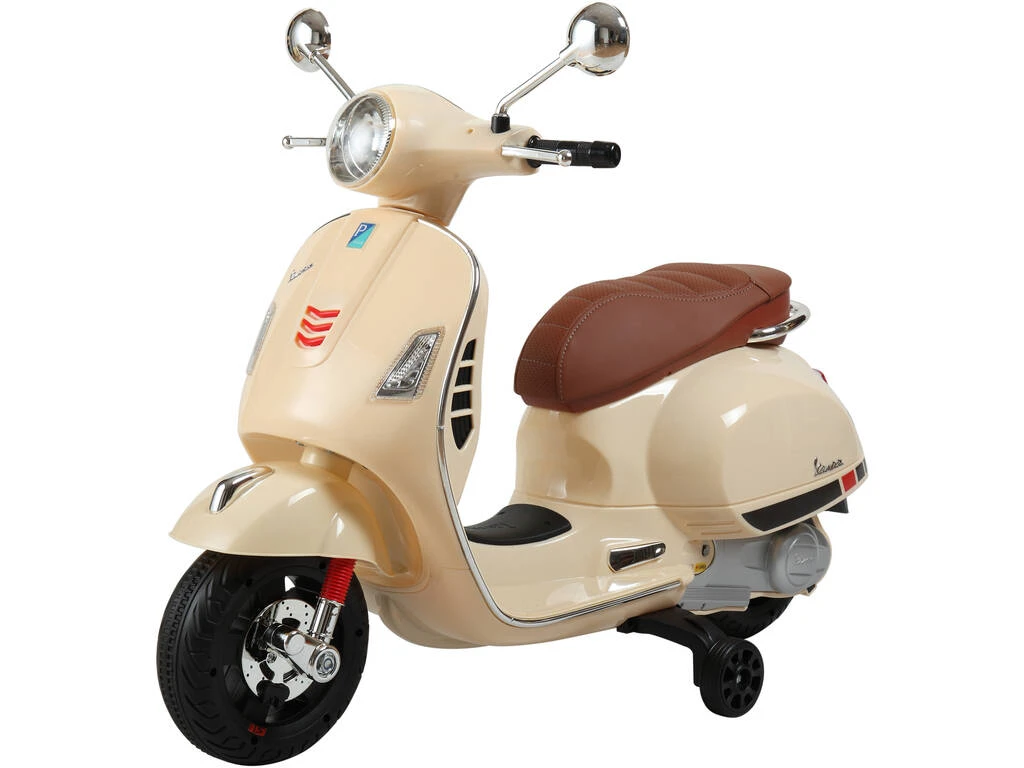 Moto Vespa Primavera 12v. Beige Injusa 4111 Moto Vespa Primavera 12v. Beige Injusa 4111 -Niños Juguetes Tienda 1999969435g00