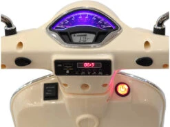 Moto Vespa Primavera 12v. Beige Injusa 4111 6 Moto Vespa Primavera 12v. Beige Injusa 4111 -Niños Juguetes Tienda 1999969435g04