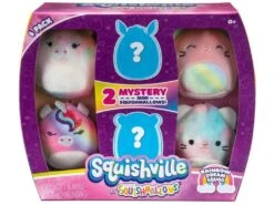 Squishmallows Squisville Pack 6 Peluches Toy Partner SQM0144 -Niños Juguetes Tienda 1999969456g02