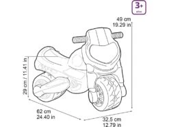 Correpasillos Motofeber Bluey Famosa FED18000 -Niños Juguetes Tienda 1999969549g04
