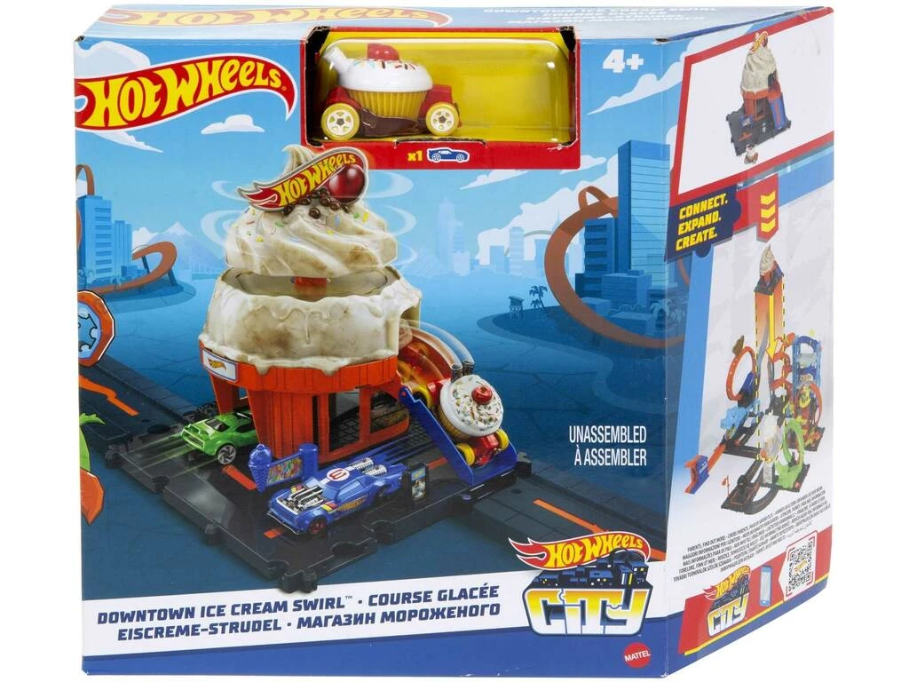 Hot Wheels City Tienda de Helados Mattel HKX38 Hot Wheels City Tienda De Helados Mattel HKX38 -Niños Juguetes Tienda 1999969822g00