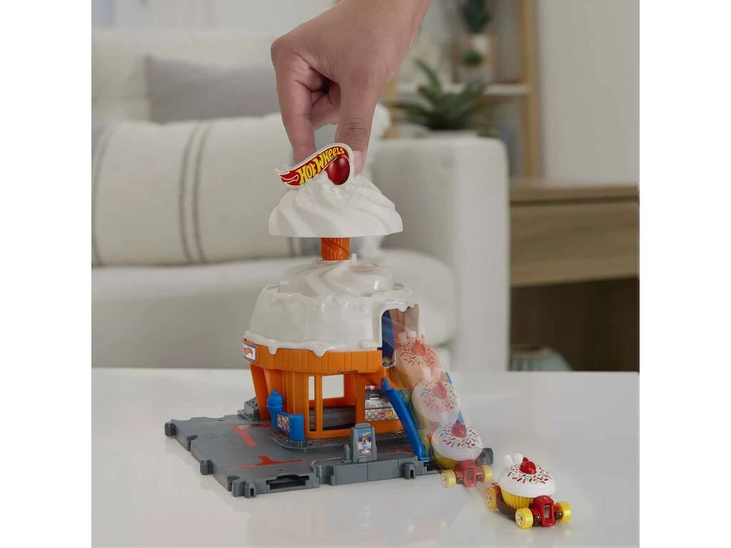 Hot Wheels City Tienda de Helados Mattel HKX38 Hot Wheels City Tienda De Helados Mattel HKX38 -Niños Juguetes Tienda 1999969822g05