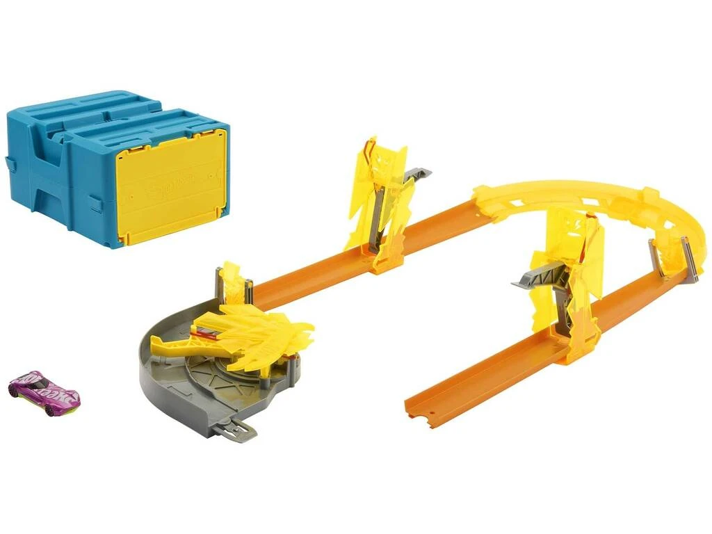 Hot Wheels Track Builder Pack Turbo Relámpago Mattel HMC03 Hot Wheels Track Builder Pack Turbo Relámpago Mattel HMC03 -Niños Juguetes Tienda 1999969828g01