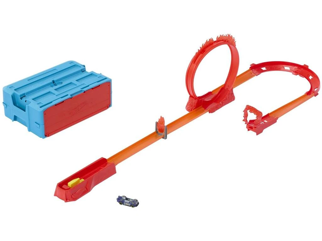 Hot Wheels Track Builder Acrobacias de Fuego Mattel HMC04 Hot Wheels Track Builder Acrobacias De Fuego Mattel HMC04 -Niños Juguetes Tienda 1999969829g01