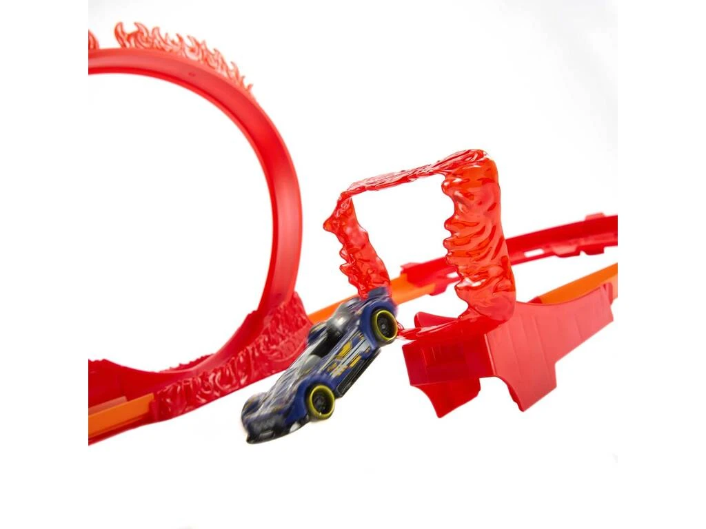 Hot Wheels Track Builder Acrobacias de Fuego Mattel HMC04 Hot Wheels Track Builder Acrobacias De Fuego Mattel HMC04 -Niños Juguetes Tienda 1999969829g05