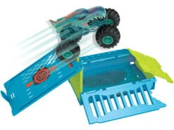 Hot Wheels Monster Trucks Mega Wrex Con Jaula Mattel HNC29 -Niños Juguetes Tienda 1999969832g03