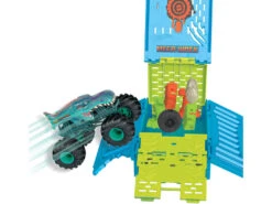 Hot Wheels Monster Trucks Mega Wrex Con Jaula Mattel HNC29 -Niños Juguetes Tienda 1999969832g04
