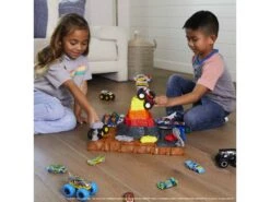 Hot Wheels Monster Trucks Arena Smashers Pista Aplastar Y Destruir Mattel HNB96 -Niños Juguetes Tienda 1999969833g04