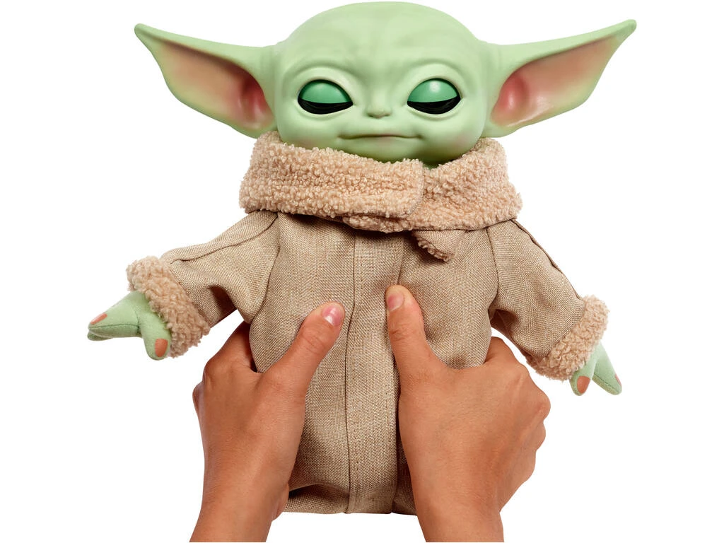 Star Wars The Mandalorian Peluche Grogu Mattel HJM25 Star Wars The Mandalorian Peluche Grogu Mattel HJM25 -Niños Juguetes Tienda 1999969858g02