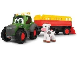 Tractor Fendt Trailer De Animales 30 Cm. Simba 204115001