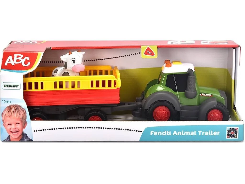 Tractor Fendt Trailer de Animales 30 cm. Simba 204115001 Tractor Fendt Trailer De Animales 30 Cm. Simba 204115001 -Niños Juguetes Tienda 1999970355g01